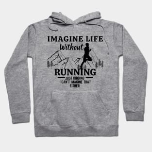 Running Pun Funny Sayings Hoodie